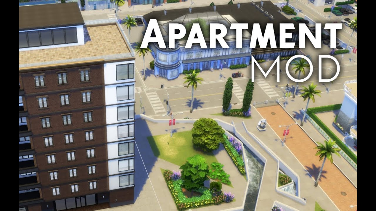 Sims 4 edit apartment mod